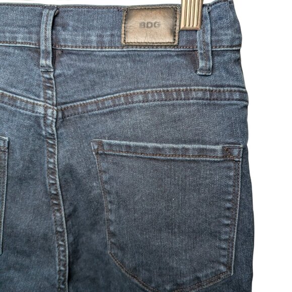 BDG Women's Jeans Size 25 Super High Rise Twig Skinny Ankle Dark Wash Denim - Picture 4 of 7